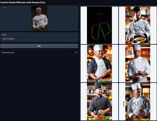 Stable Diffusion web UI 24 컨트롤넷 Openpose