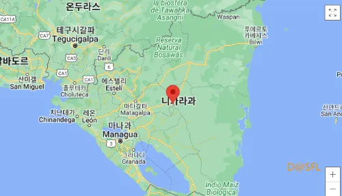 챗GPT 8 니카라과 지리적 위치 2