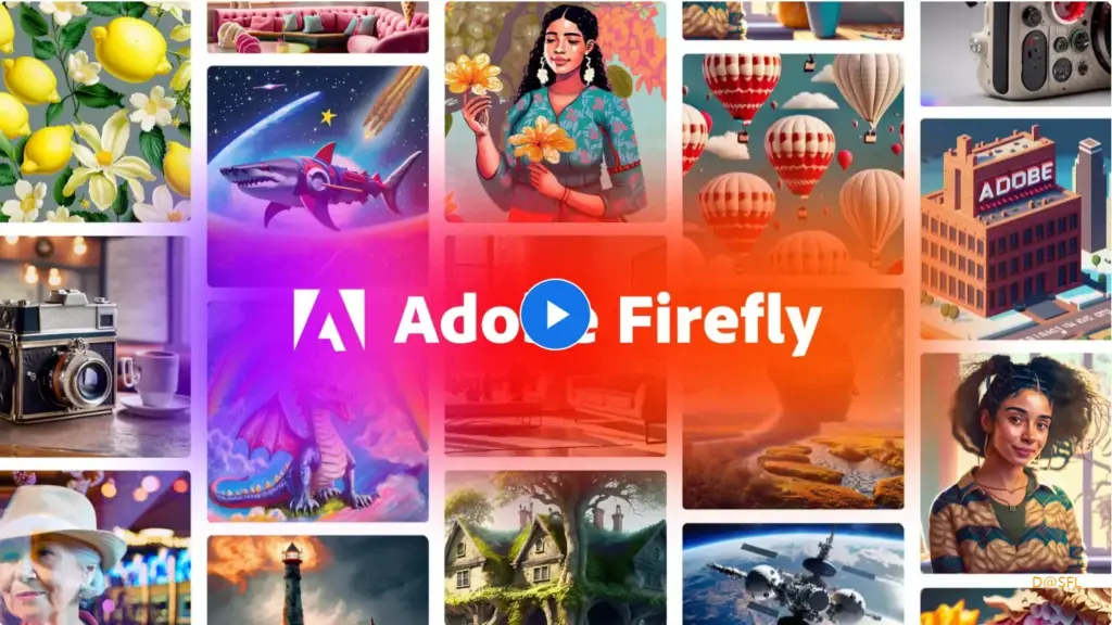 Adobe Firefly 웹사이트