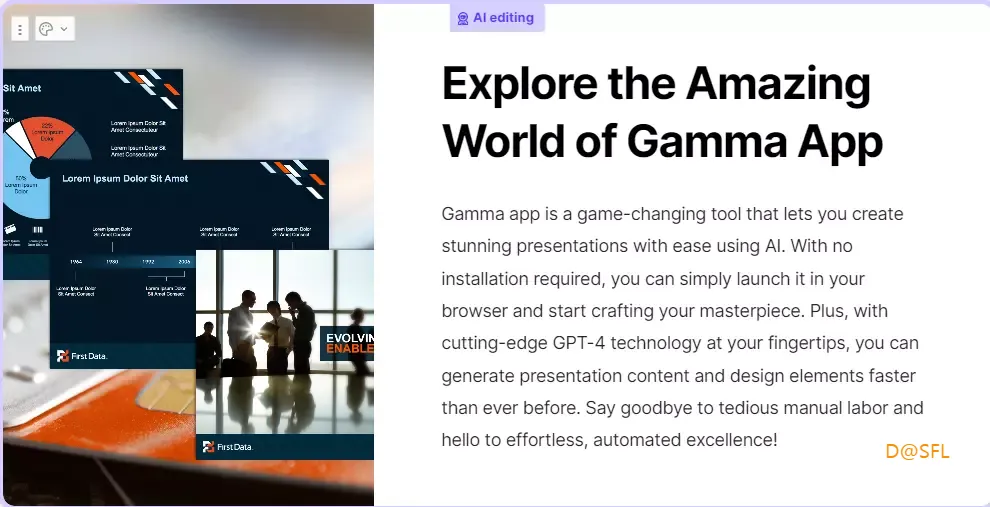 Gamma app 25 AI가 제목 및 내용을 수정한 PPT 2