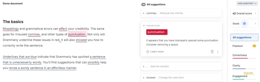 Grammarly 14 Grammarly 실행 화면