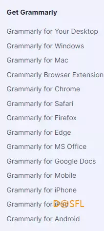 Grammarly 6 다양한 디바이스용 그래머리 찾기