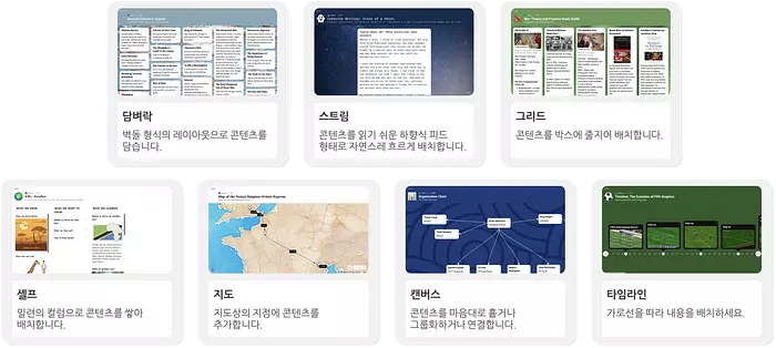 패들렛 대표 템플릿