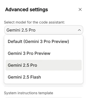구글 AI 스튜디오 9 구글 AI 스튜디오 지원 모델 보기